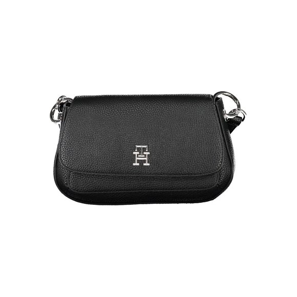 Tommy Hilfiger Bags Tommy Hilfiger Black Polyurethane Handbag